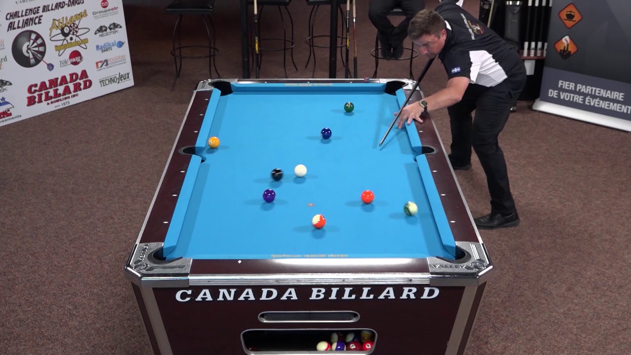 Challenge Billard-Dards Alliance 2018: Alain Lauzon & Daniel Gagné
