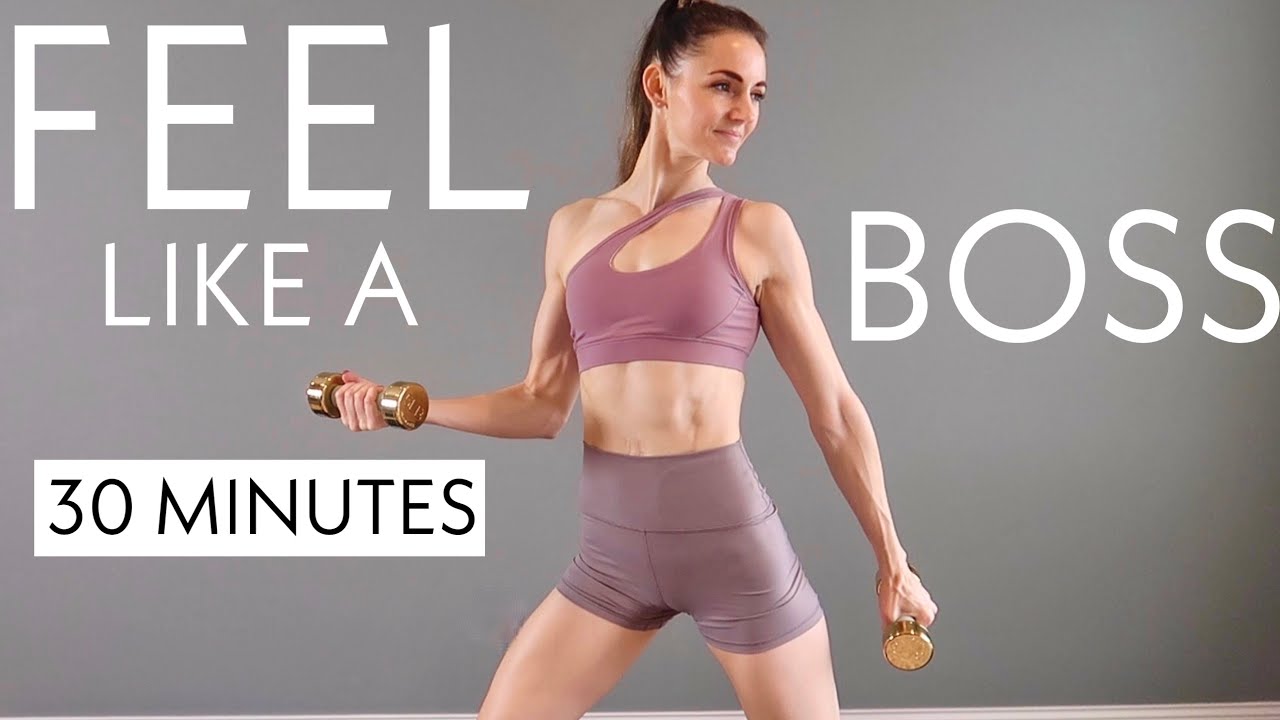 30 Min Cardio Sculpt HIIT with Light Weights | Full Body Fat Burning | High Intensity & No Repeat