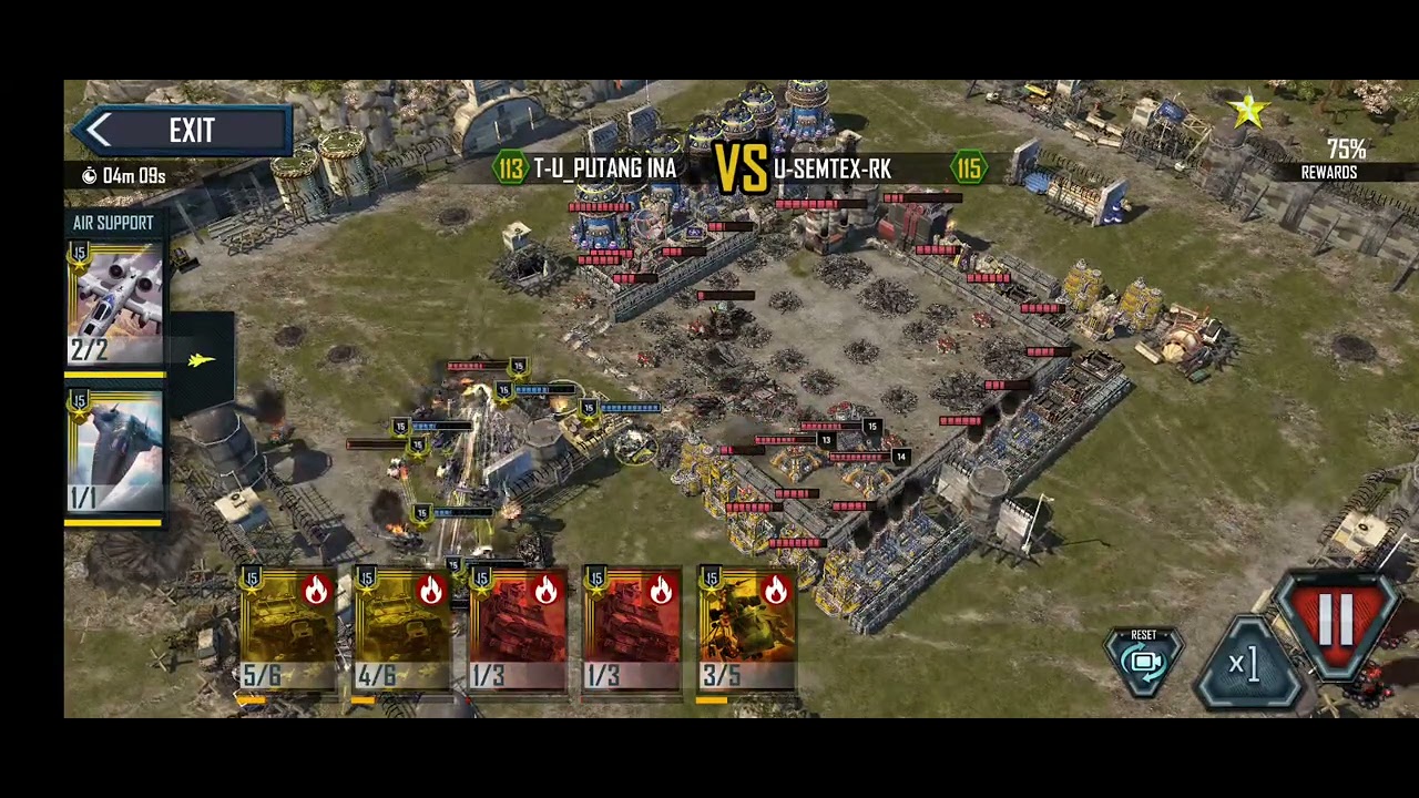 War commander Rogue assault The Ultimatum_(TU-BlackEvil) VS USE