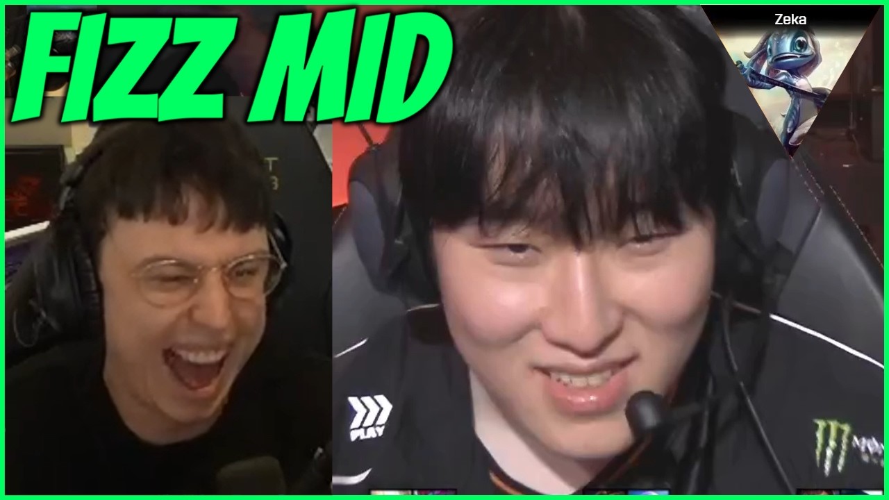 HLE Zeka Picks FIZZ MID And Dunks On DK