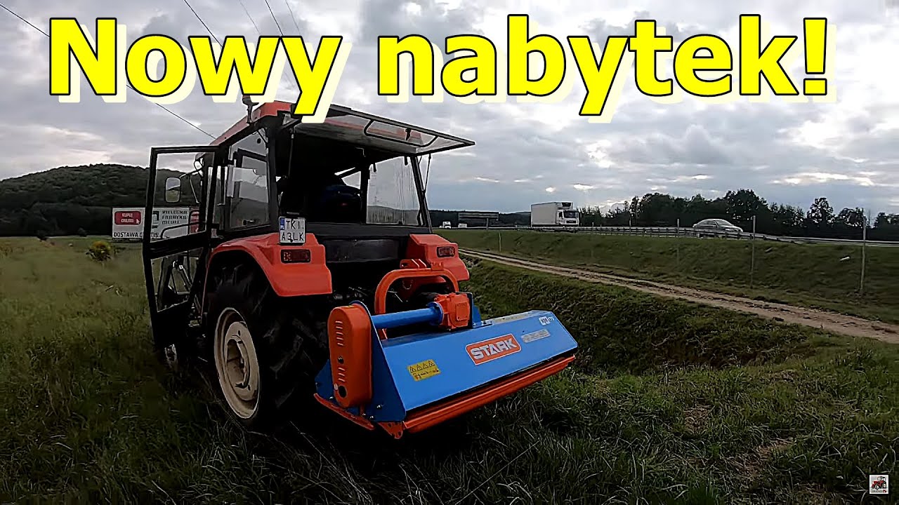 Nowy nabytek ! Kosiarka bijakowa STARK 175 !
