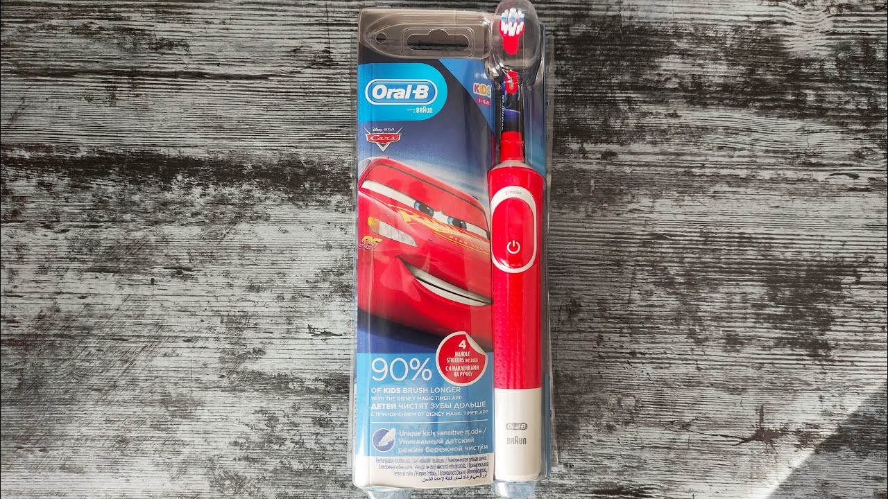 Детская электрическая зубная щетка Braun Oral-B Vitality Kids D100.413.2K Отзыв