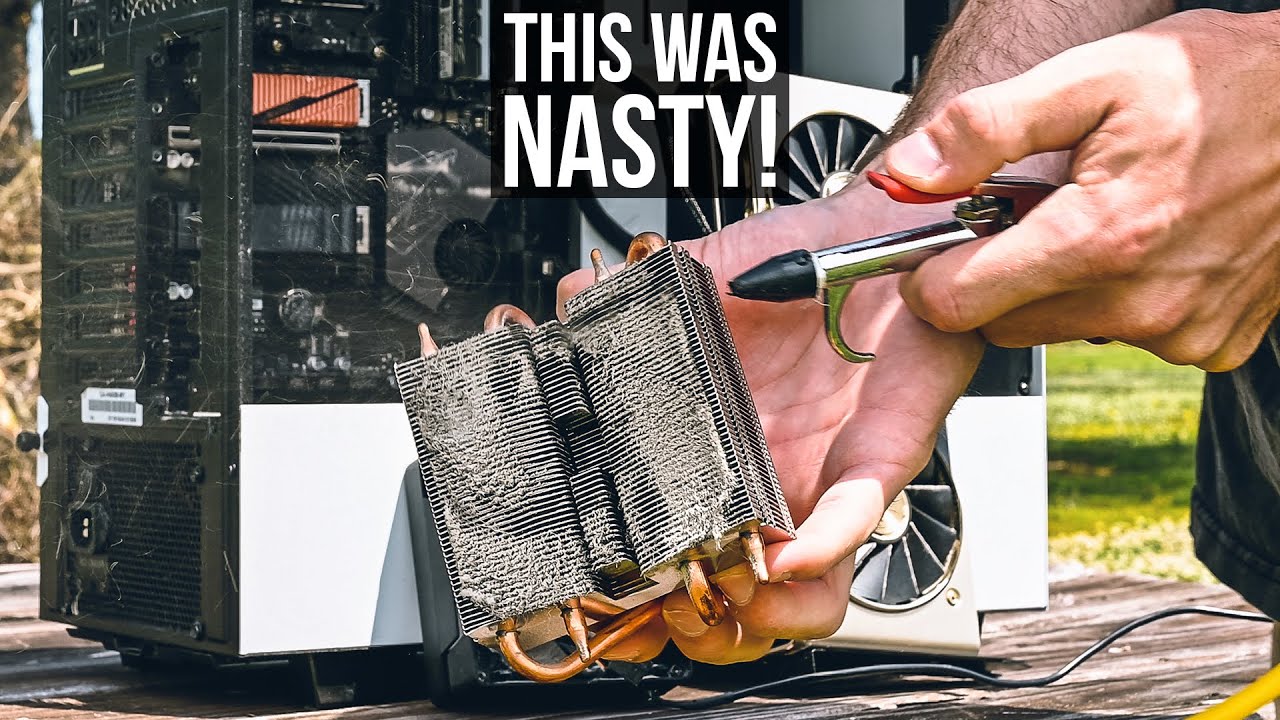 I cleaned my PC after 2 years accumulating dust (SATISFYING)