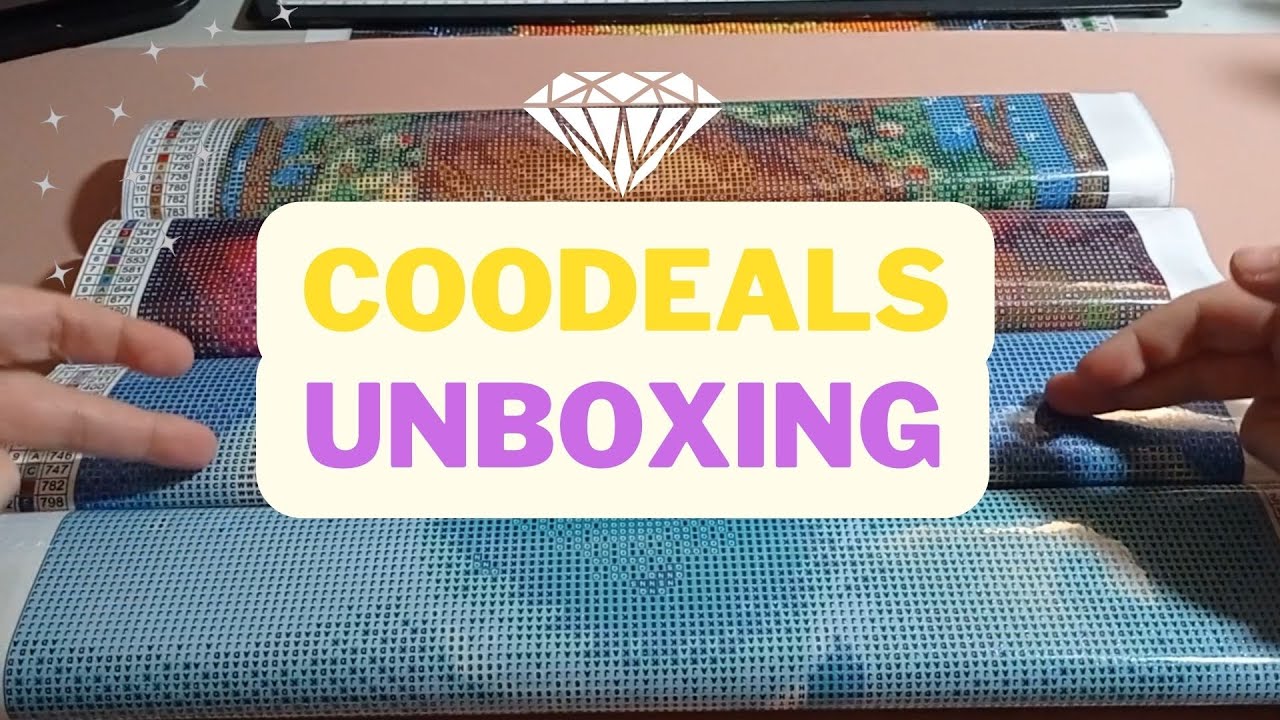 Coodeals | DIAMOND PAINTING 💎 | Unboxing | Bunte Kindheitserinnerung 👶💭