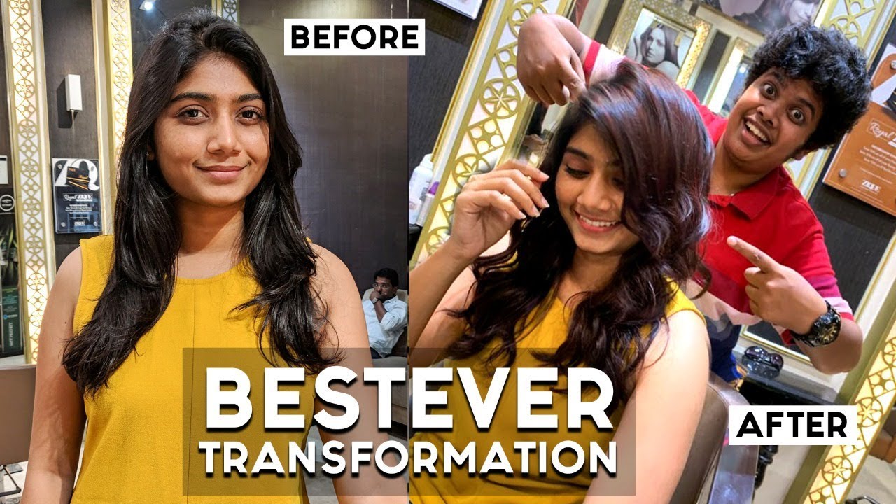Hair Colouring Transformation To The Cute Girl - Zique Salon