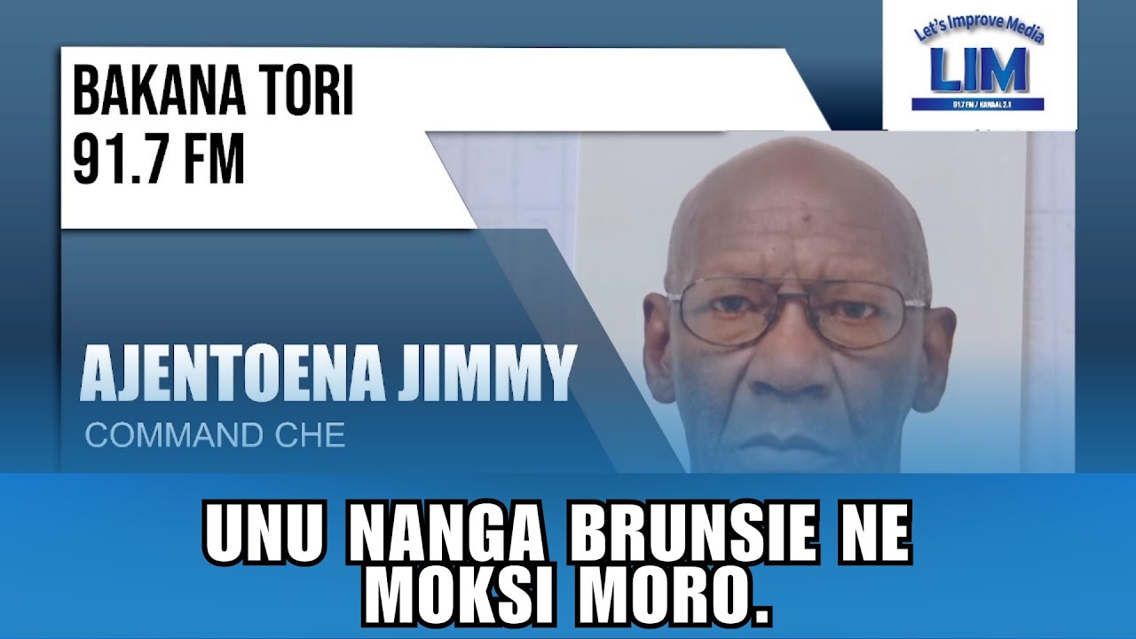 BT MAANDAG 27 OKT 2025 || UNU NANGA BRUNSIE NE MOKSI MORO