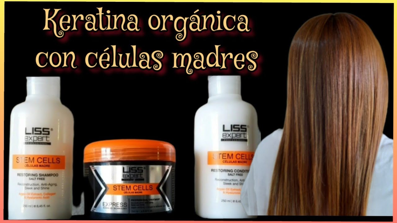 Keratina orgánica | keratina con células madres/ liss expert stem cells