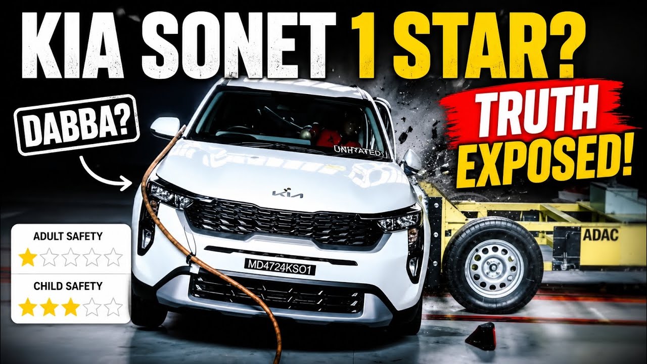 Краш-тест Kia Sonet раскрыт 😱 | Интернет совершенно неправильно всё понял!