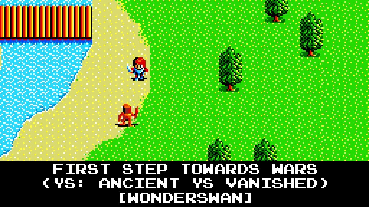 First Step Towards Wars (Ys I: Ancient Ys Vanished) [WonderSwan]
