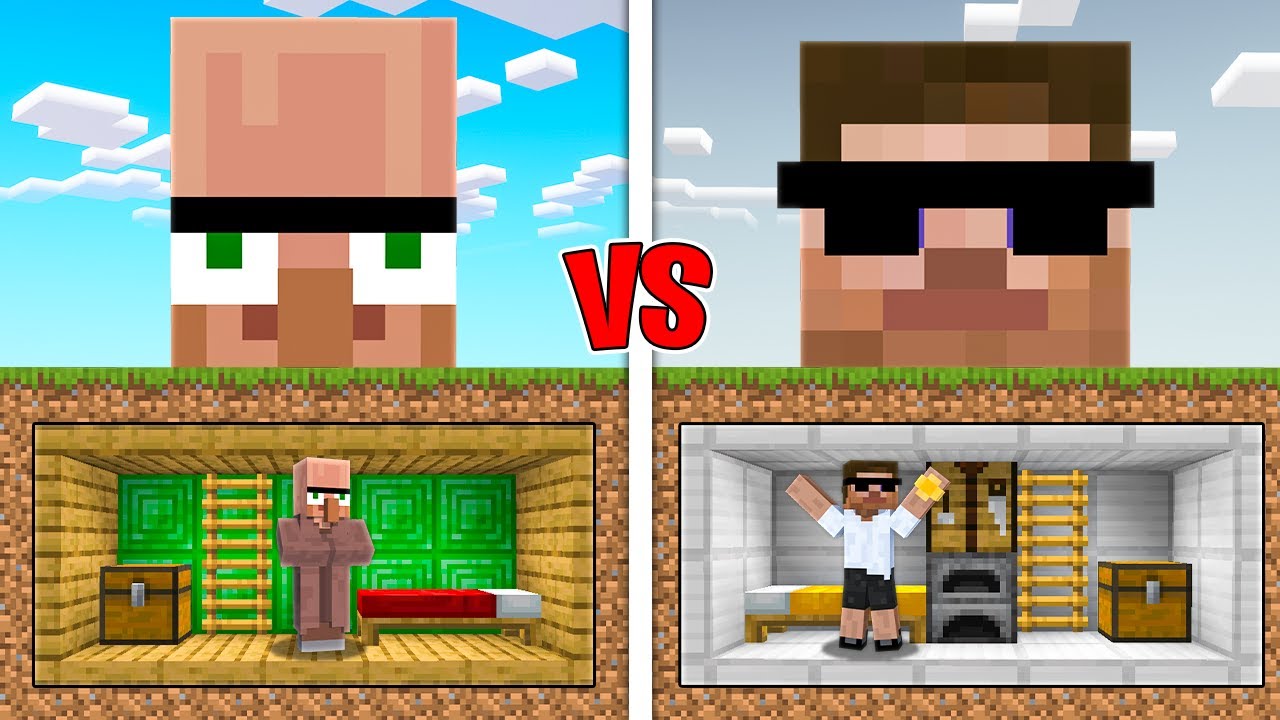 Carry vs Doorbin : Security Base Challenge in Minecraft..
