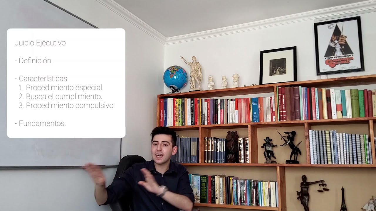 Juicio Ejecutivo: concepto, características y fundamentos axiológicos.