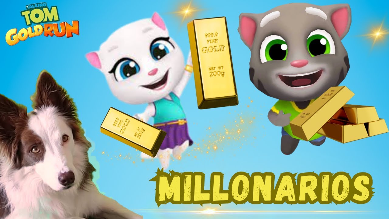 TOM y ANGELA ¡MILLONARIOS! en TOM GOLD RUN #2