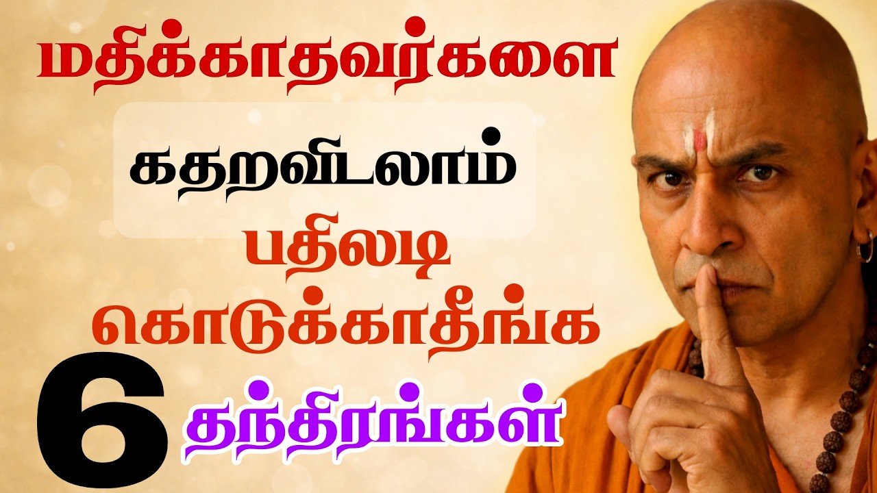 உங்களை மதிக்காதவர்களை நீங்க வீழ்த்த 6 அதிரடி வழிகள் | சாணக்கியர் ரகசியங்கள் | Chanakya Secrets Tamil