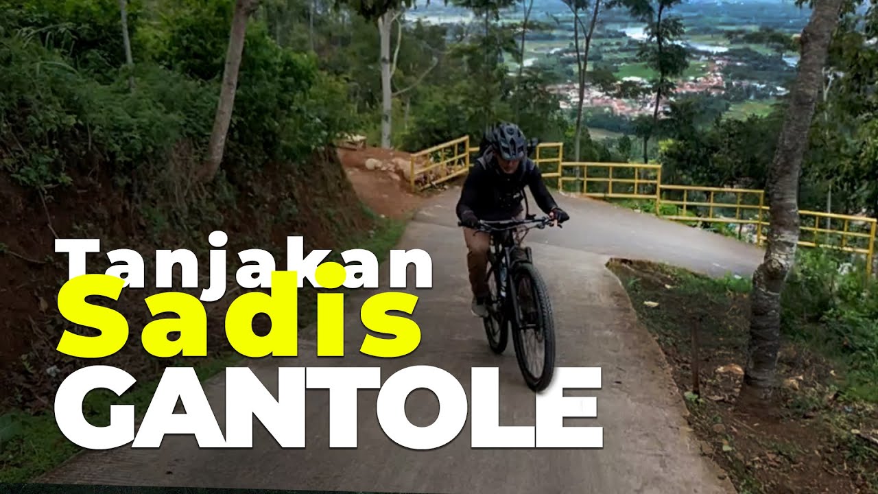 Gowes tanjakan Gantole Cililin Bandung - gowes tanjakan ekstrim Bandung - Sepeda Rekreasi