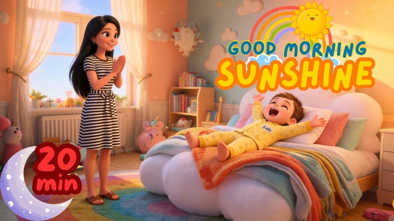 Good Morning Sunshine Song + More ☀️ | Nursery Rhymes for Kids & Toddlers