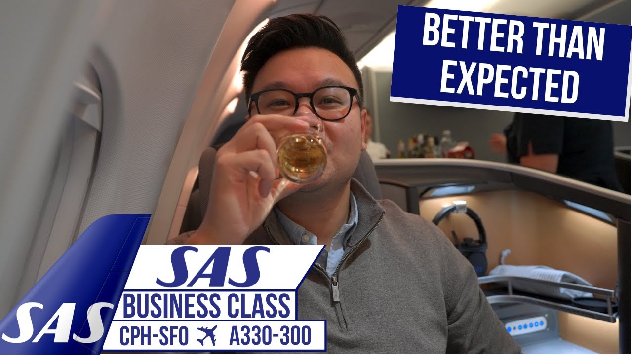 Обзор бизнес-класса SAS A330-300 · Копенгаген — Сан-Франциско