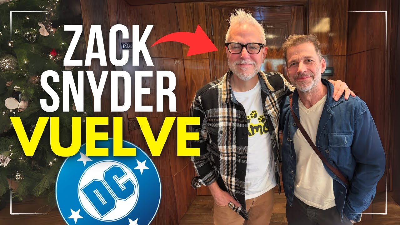 🤯ESTO SIGNIFICA LA FOTO: James Gunn & Zack Snyder trabajando juntos en una nueva peli del DCU😱
