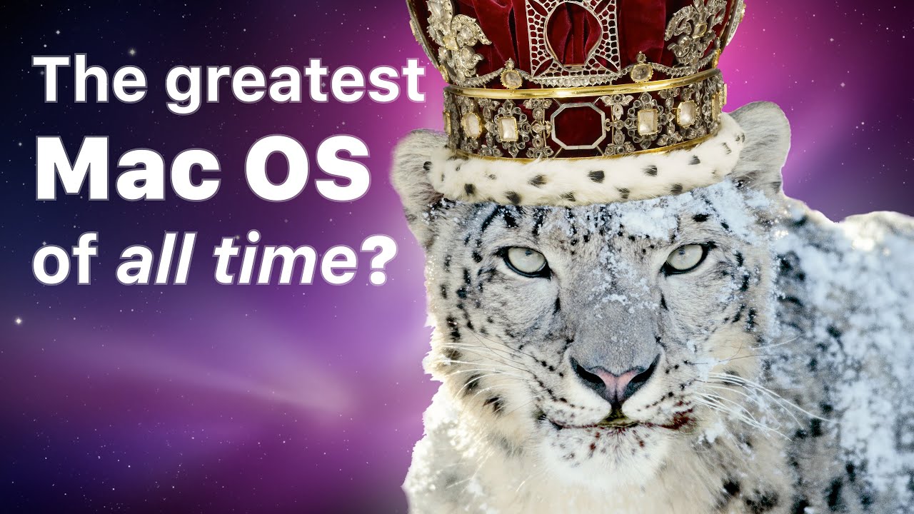Был ли Snow Leopard 10.6 лучшим релизом macOS в истории? Эссе об OS X