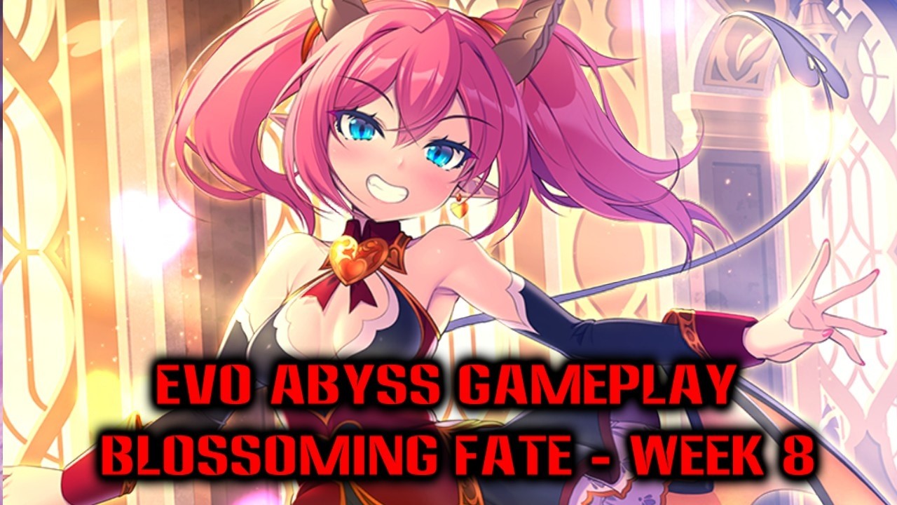 Evo Abysscraft [GM1] - Blossoming Fate - Week 8 Gameplay 🐍 メドゥーサ進化ナイトメア：花酔いの運命【8週目】