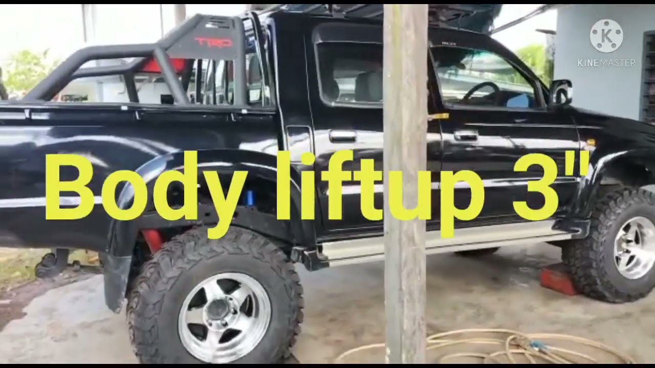 BUILDING MY OLDSCHOOL HILUX SR (BODY LIFTUP 3