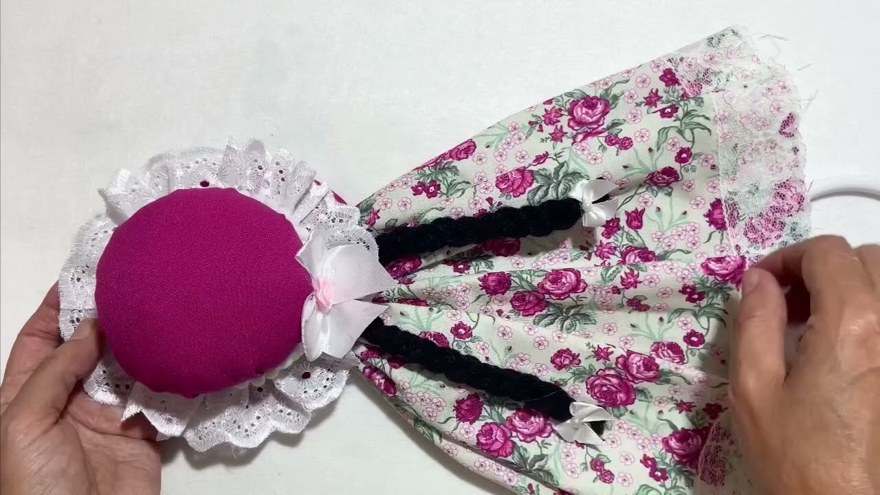 🔴🔥Como Fazer Porta Pano de Prato ( boneca camponesa)