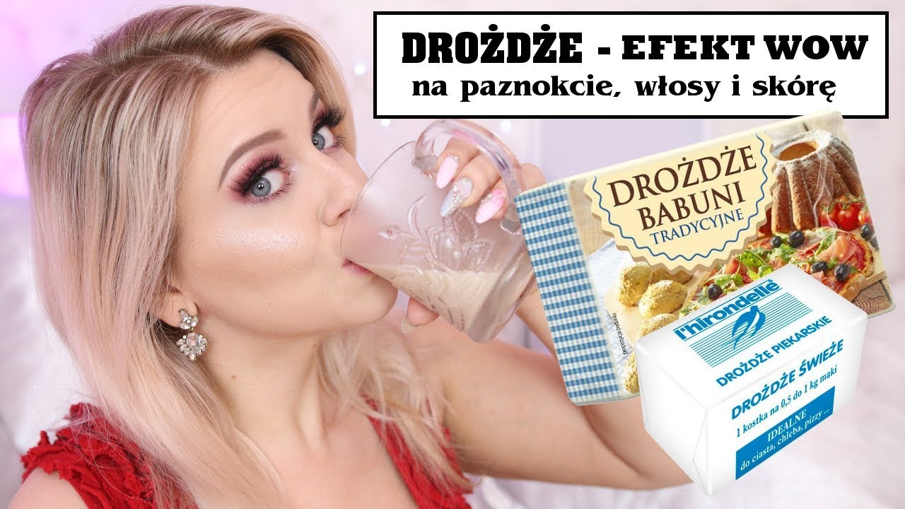 HIT 😱 DROŻDŻE na mocne paznokcie, włosy i cerę * Urodowe SOS Candymona