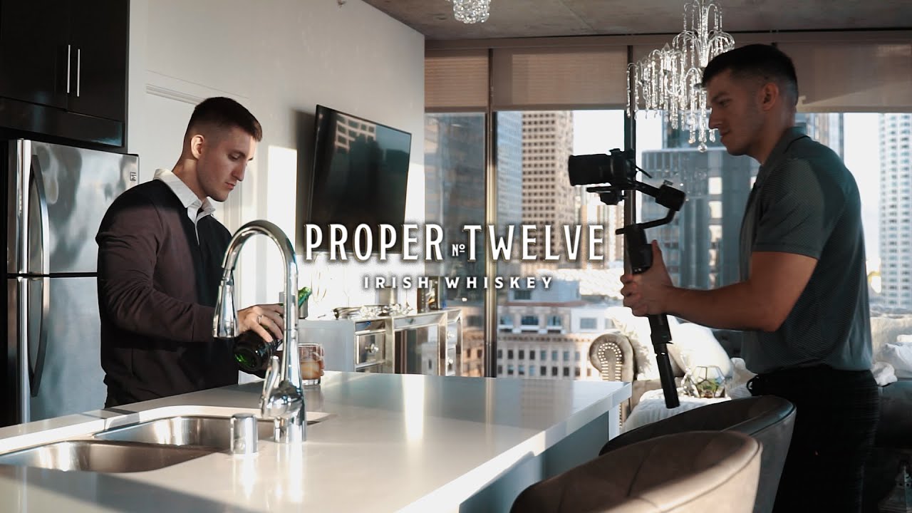 Shooting A Whiskey Commercial in a Luxury Apartment