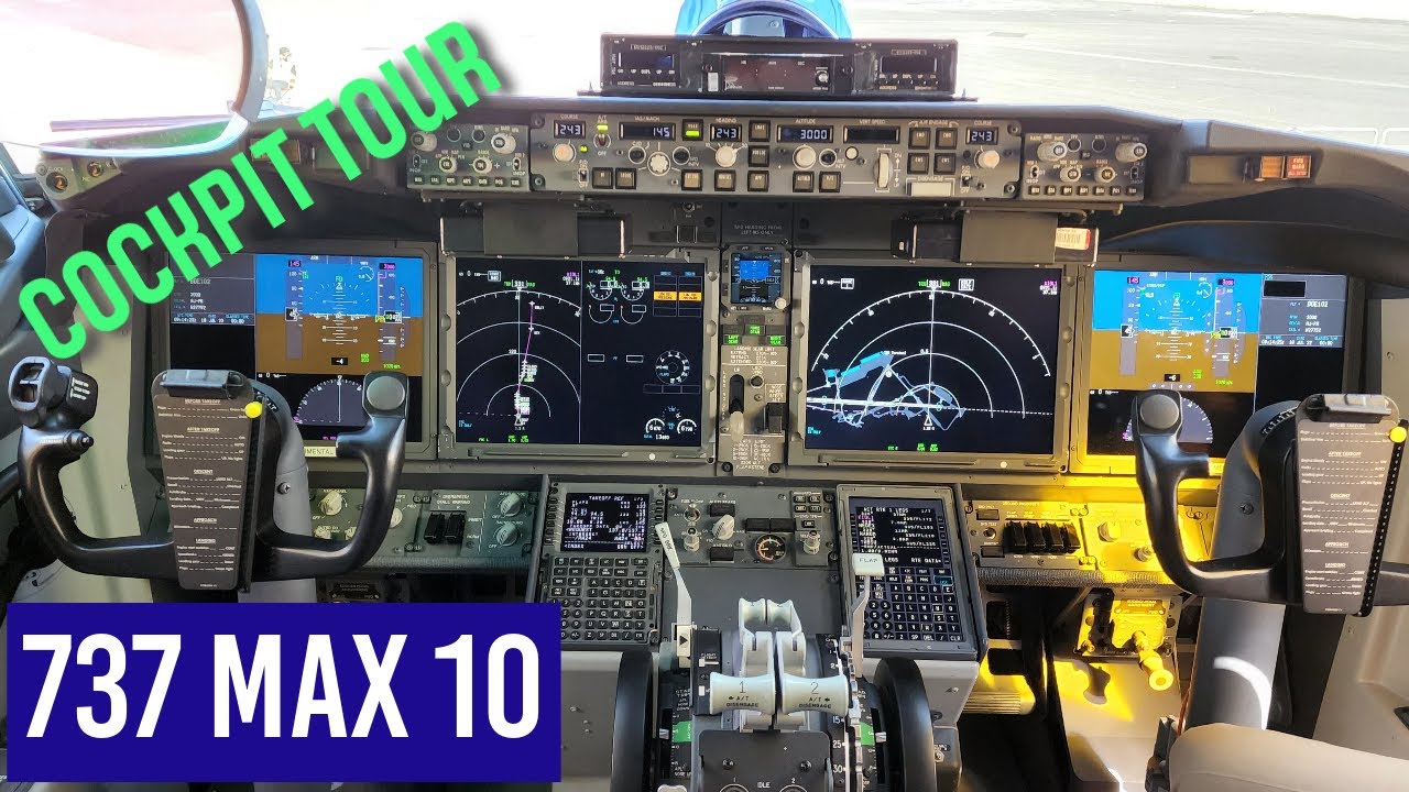 Cockpit Tour: Boeing 737 MAX 10