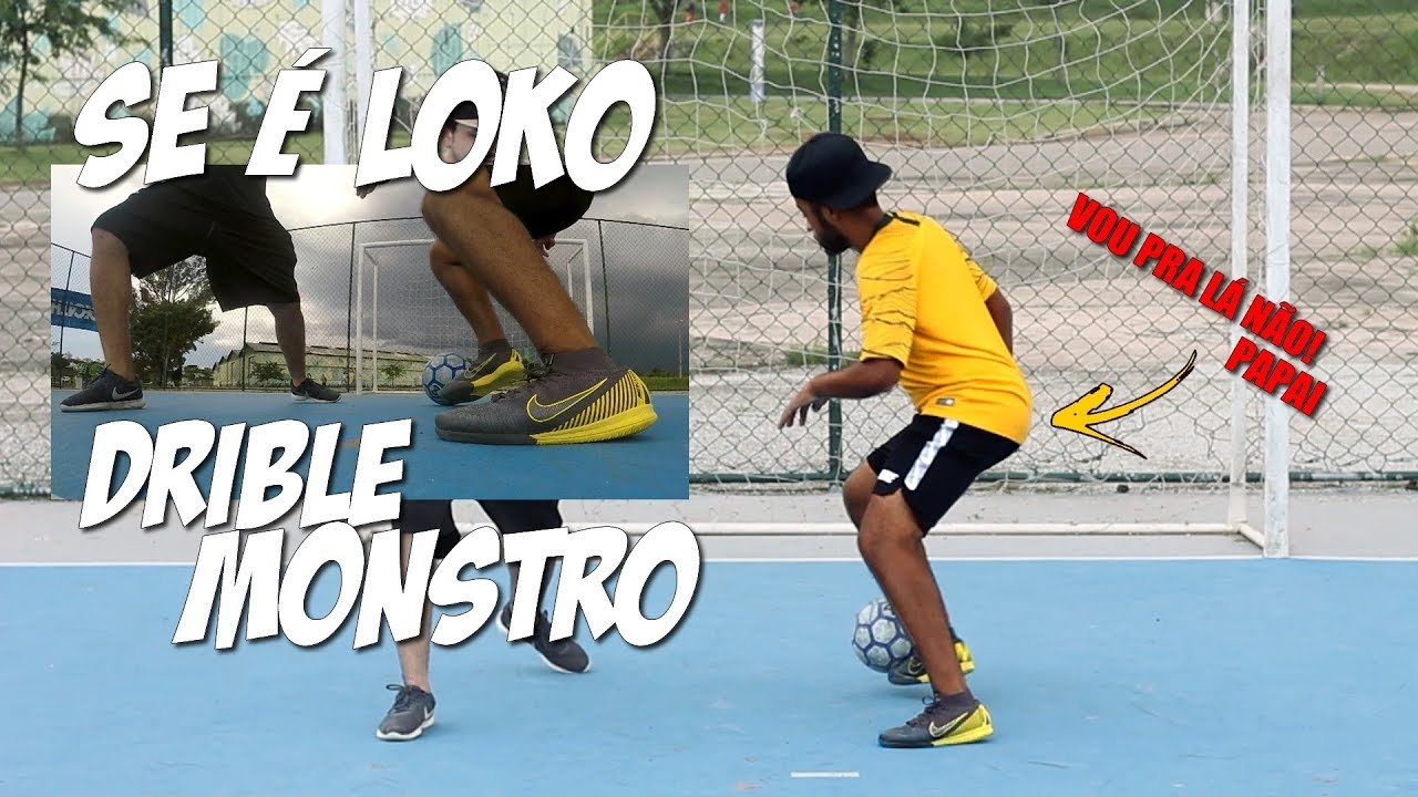 DRIBLE PRA ENTORTAR E METER GOL QUE O DIDA FOOTZ FAZ! - PISADA MONSTRA DE FUTSAL