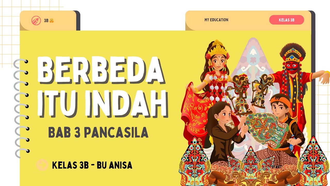 Berbeda itu Indah | Kelas 3 | Pancasila Bab 3