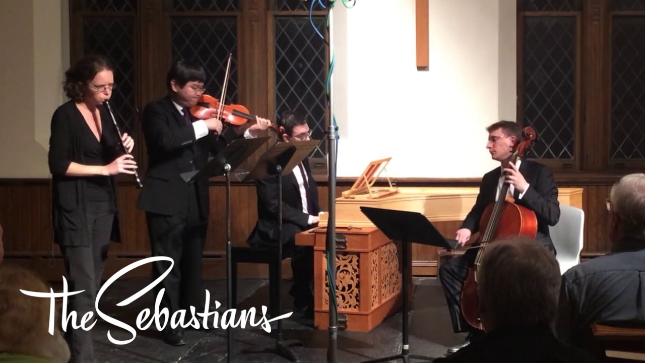 Telemann - Trio Sonata in D minor, TWV 42:d7 - the Sebastians