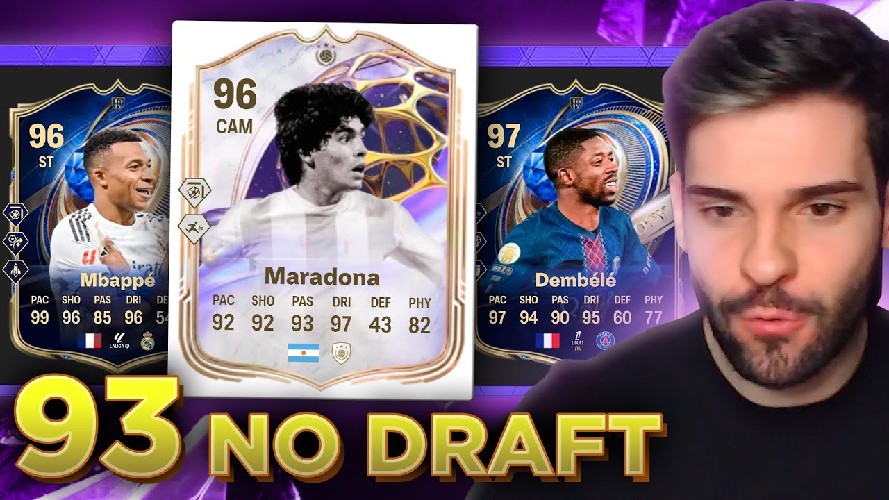 93 no FUT DRAFT! O MELHOR TIME DO BRASIL! ✅✅✅ FC 26