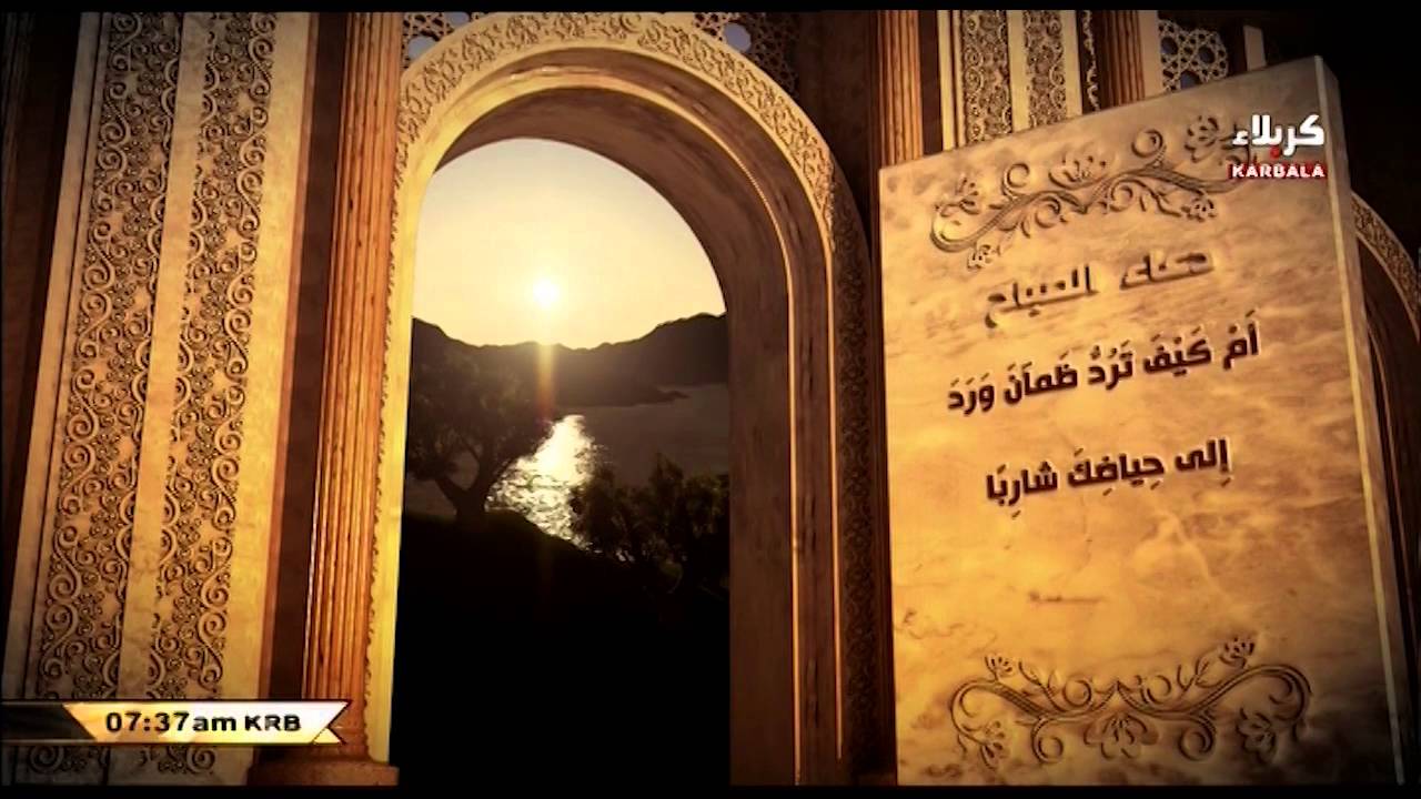 دعاء الصباح .. سيد سلام الحسيني ..