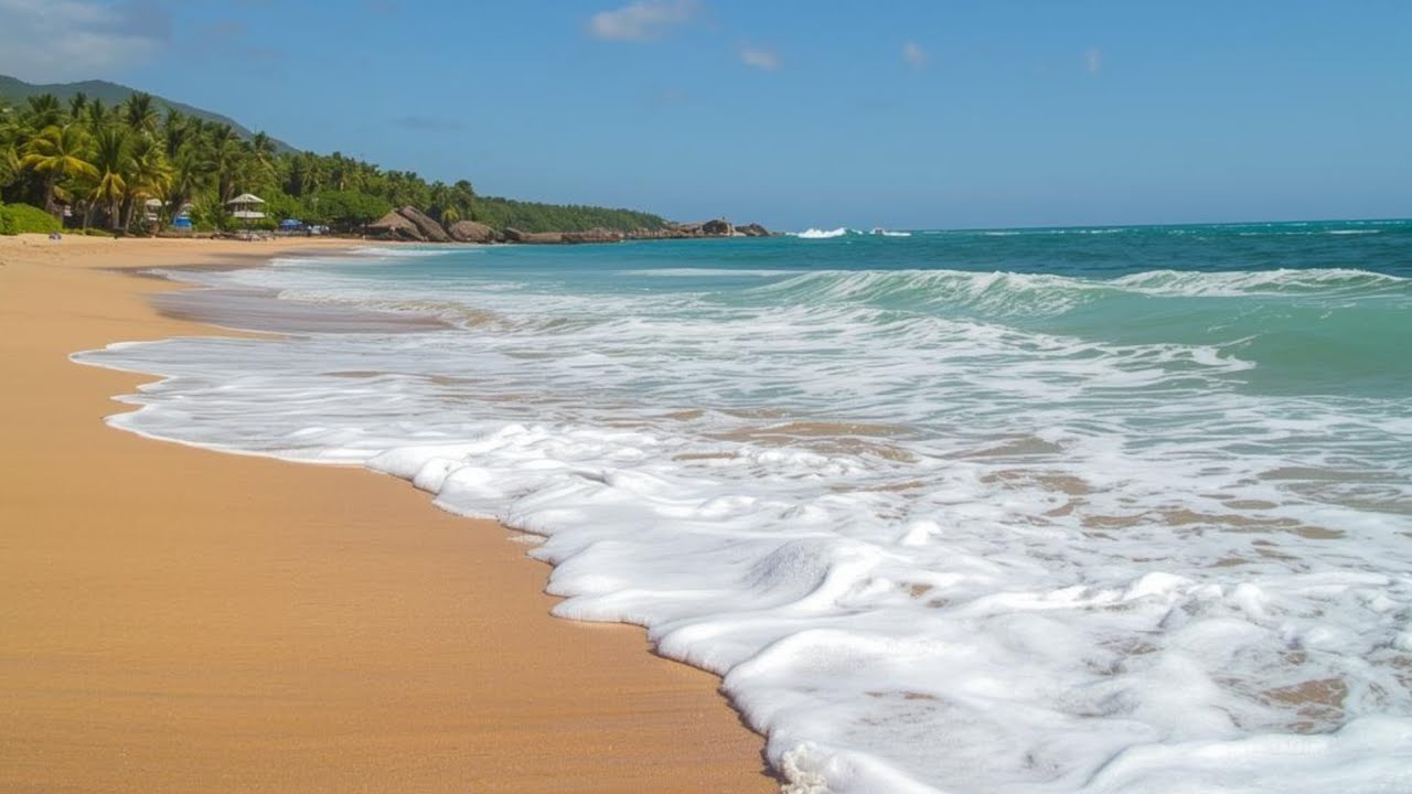 Ocean Waves for Deep Sleep (10 Hours) — Calming Sea Sounds, Relaxation, Study | No Ads