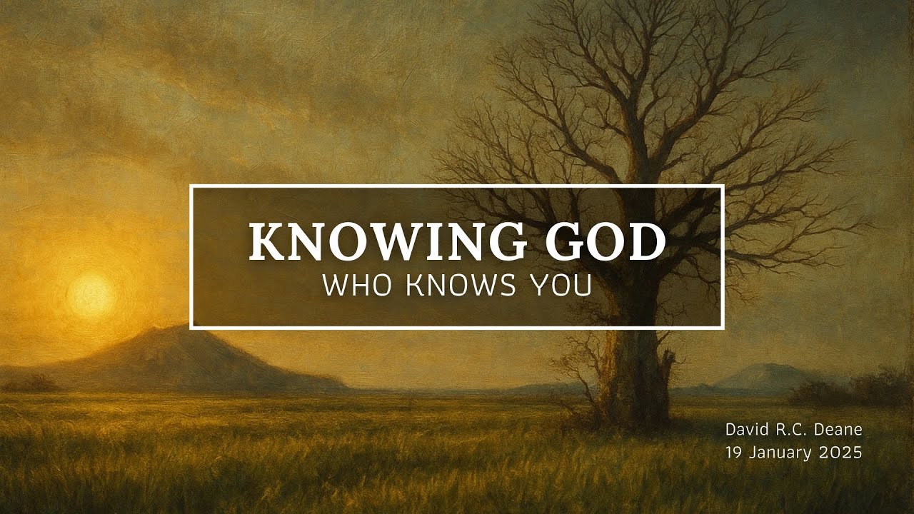 Knowing God Who Knows You