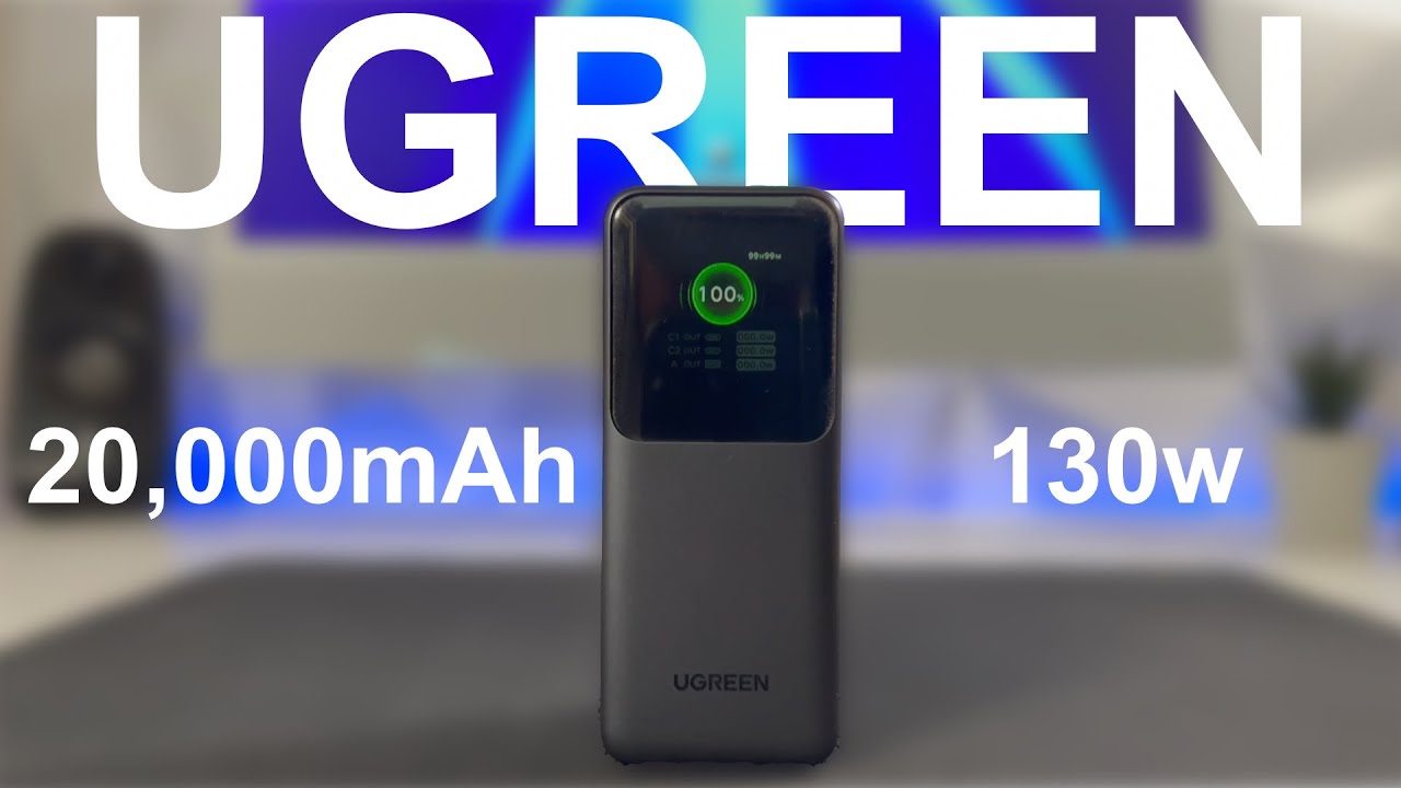 La Batería MÁS POTENTE que He Probado: Ugreen 20,000mAh de 130W