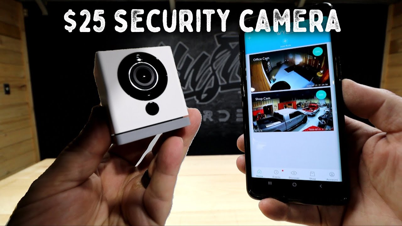 Камера видеонаблюдения стоимостью 25 долларов, с которой можно вести прямую трансляцию из любой т...