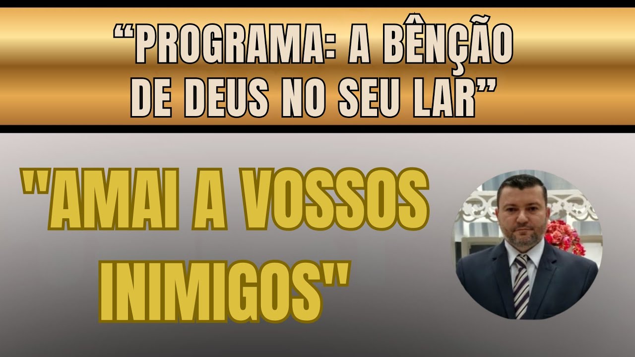 Terça-feira 10/02/26 - A BÊNÇÃO DE DEUS NO SEU LAR: 