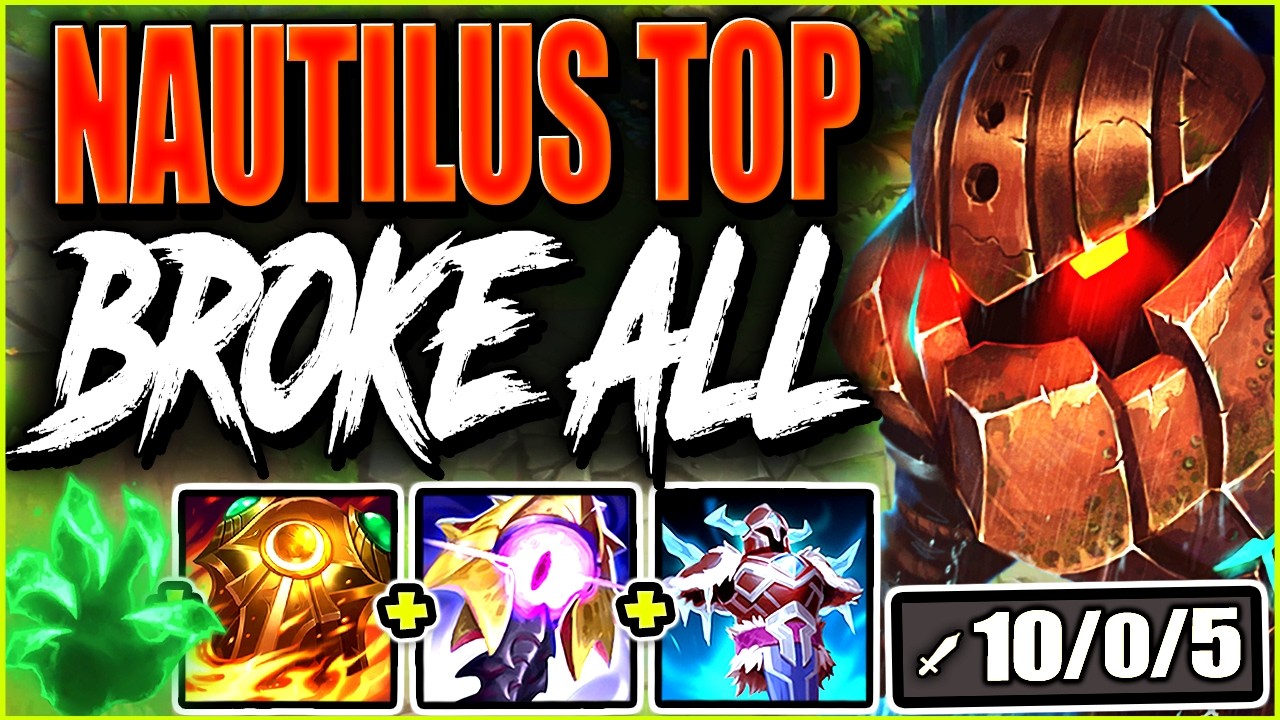 Мой новый билд Nautilus IMMORTAL/DRAIN для верхней линии просто АБСОЛЮТНО НЕУДАЧНЫЙ ~ OP SUSTAIN ...