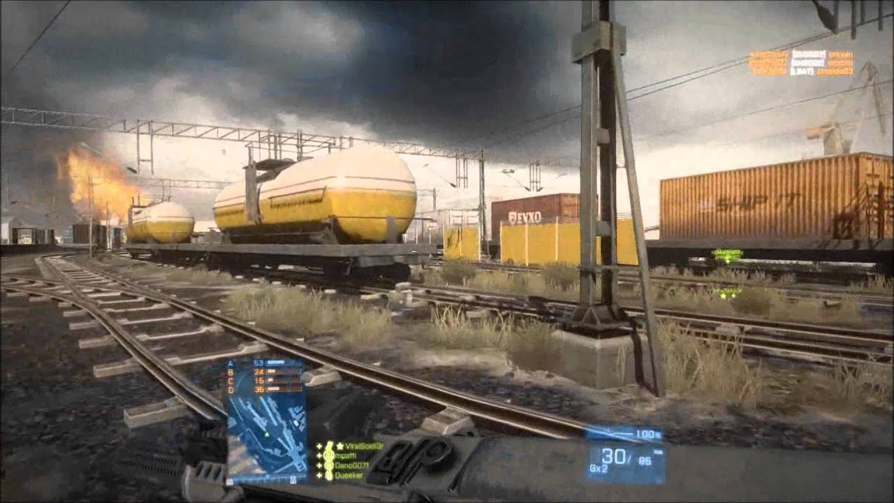 BF3 MTAR-21 Weapon Review (Red dot, Foregrip, Suppressor)
