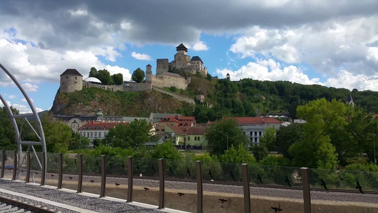 Novy most a Trenčiansky hrad