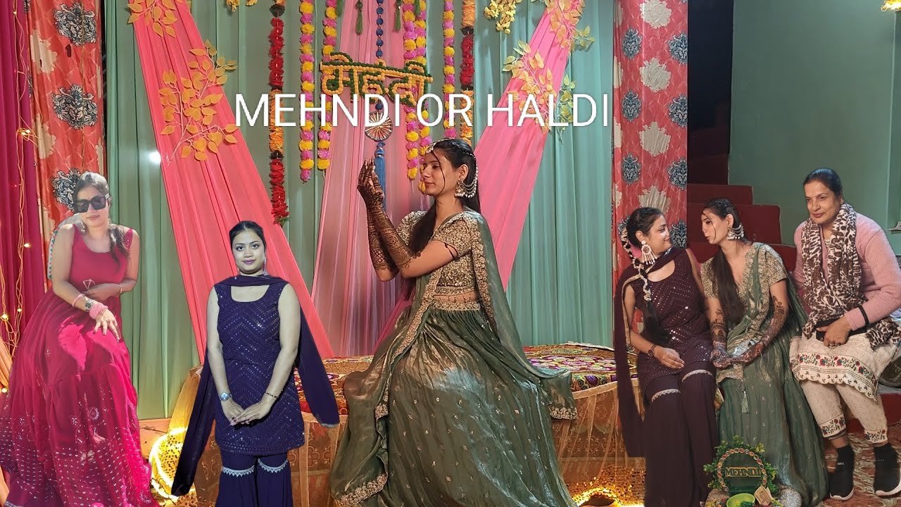 Shalini’s Haldi & Mehndi Highlights | A Journey of Love and Laughter ✨