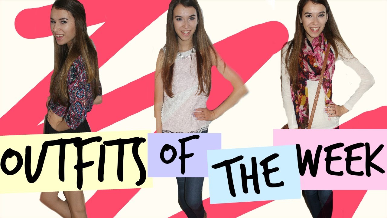 Outfits Of The Week: Cute Spring Outfits For School!