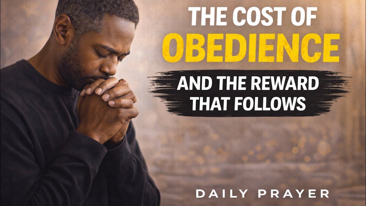 The Cost Of Obedience And The Reward That Follows | Daily Prayer 