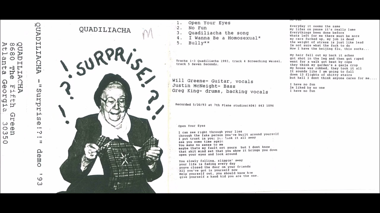 Quadiliacha - Surprise - Demo Tape 1993