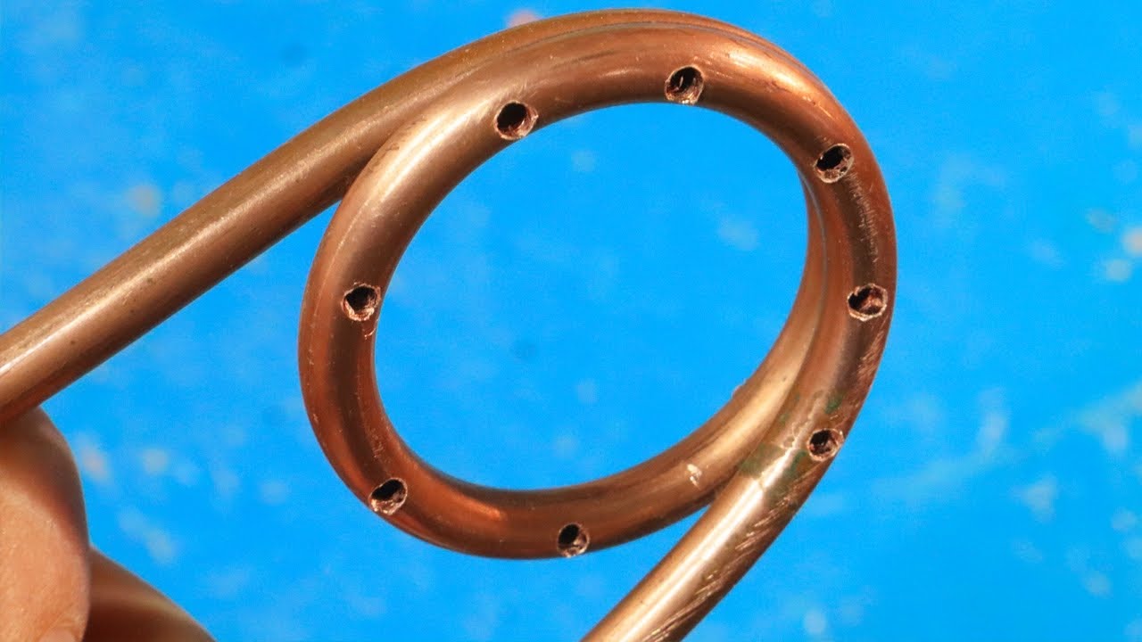 Ingenious use of a copper tube! Self made with your own hands