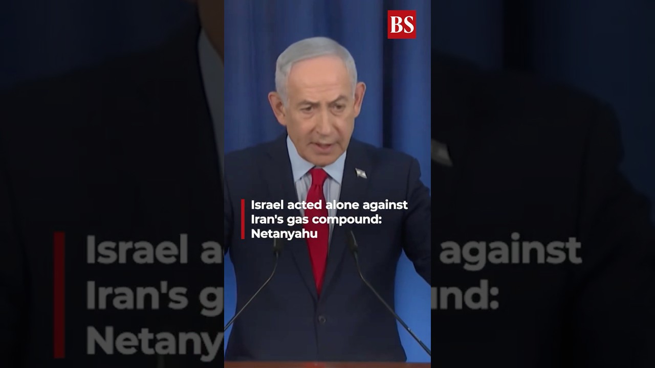 Israel acted alone against Iran's gas compound: Netanyahu | Iran war | West Asia war