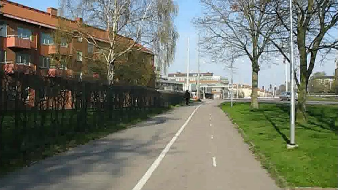 Cyklar utmed Hjalmar Brantingsgatan 2009