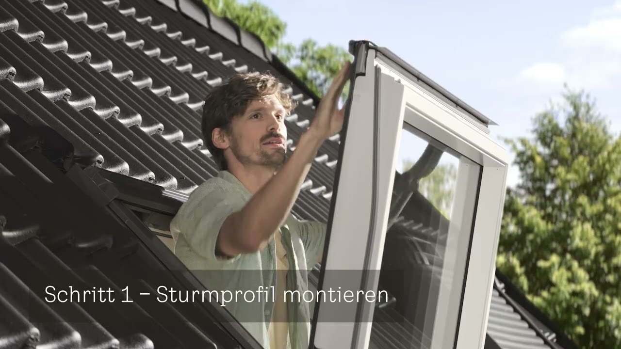 VELUX Rollladen selbst von innen am Dachfenster montieren: Schritt für Schritt erklärt | DIY ✅
