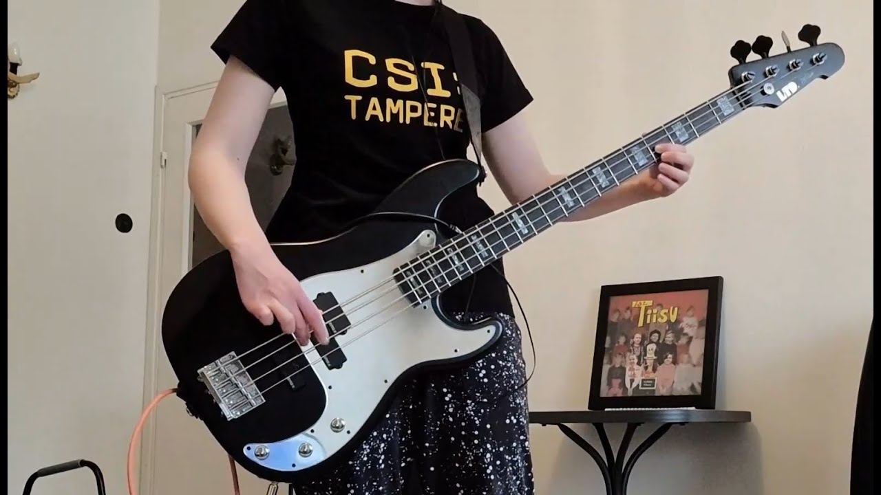 Erika Vikman - Syntisten Pöytä [Bass Cover]